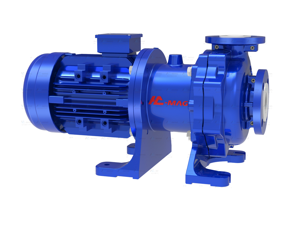 Fluorine lined (PFA) magnetic pump
